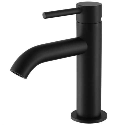 Смеситель для раковины ABBER Wasser Kreis AF8110B черный матовый