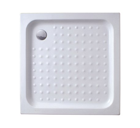 Душевой поддон 80x80 Cezares TRAY-A-A-80-15-W квадратный, акриловый