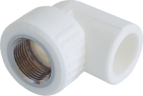 Угольник 90° соединительный Kalde 20x1/2"В полипропилен 3222-efo-200b00