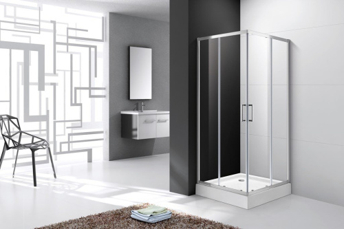 Душевой уголок 90x90 Cezares MOLVENO-A-2-90-P-Cr
