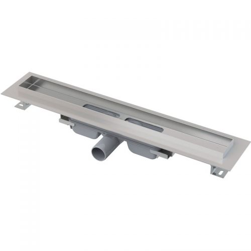 Душевой лоток Alcaplast Professional APZ106-300, с порогами для цельной решетки, с горизонтальным сливом, 300 мм