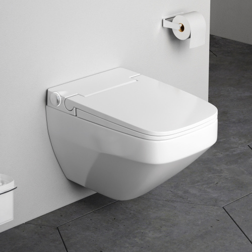 Подвесной унитаз-биде Am.Pm Inspire V2.0 CCC50A1700SC белый, электро-крышка биде, 3 режима