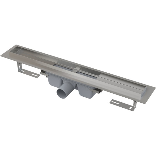 Душевой лоток Alcaplast APZ6-300 Professional, с порогами для цельной решетки, с горизонтальным сливом