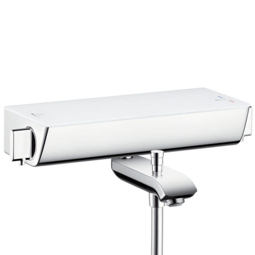 Смеситель для ванны Hansgrohe Ecostat Select 13141400 Белый/Хром, термостатический