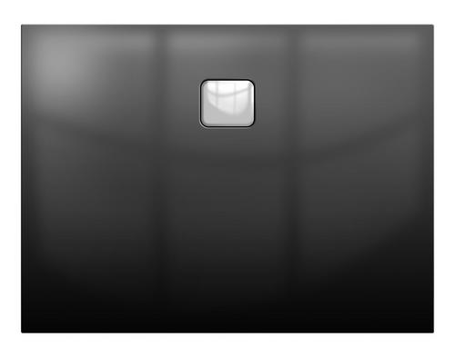 Душевой поддон 100x80 Riho BASEL 404 DC14160 черный глянец, прямоугольный, акриловый