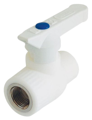 Кран шаровой Kalde 25х3/4"Н полипропилен 3242-vlb-250c04