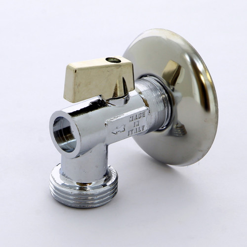 Угловой кран 1/2"Нx3/4"Н с розеткой Itap арт.706