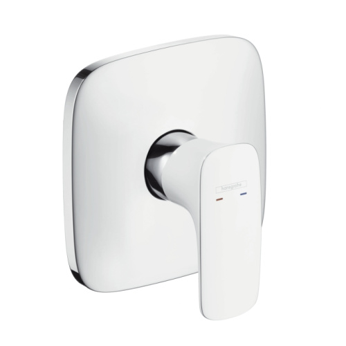 Смеситель для скрытого монтажа Hansgrohe PuraVida 15665400 Белый/Хром, неполный комплект