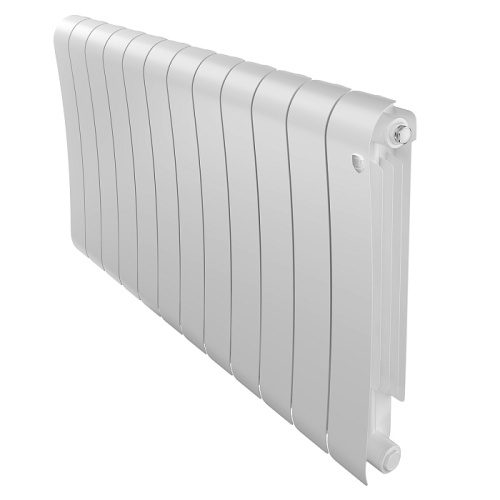 Биметаллический радиатор Royal Thermo INFINITY 500 - 12 секций, боковое, белый Bianco Traffico