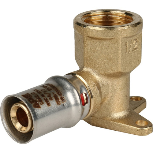 Водорозетка пресс 16x1/2"В Stout металлопластик SFP-0018-001216