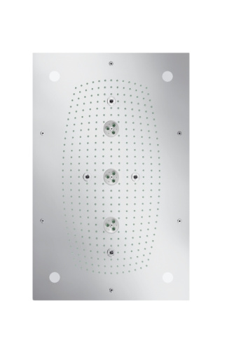 Верхний душ Hansgrohe Raindance Rainmaker 680 хром, с подсветкой 28418000