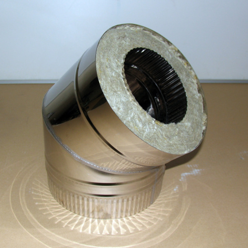 Отвод 45° D=150(1)/250 нерж.430