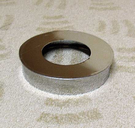 Заглушка нижняя D=150(0.5)/250 нерж.430