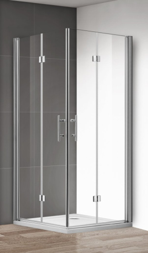 Душевой уголок 90x100 Cezares ECO-O-ASH-2-90/100-C-Cr