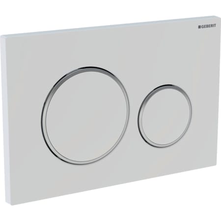 Смывная клавиша Geberit Sigma20, двойной смыв 115.882.SN.1