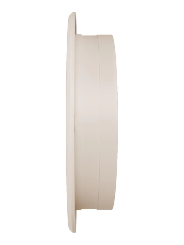 15РКН Ivory, Решетка наружная вентиляционная круглая D200 с фланцем D150, ASA