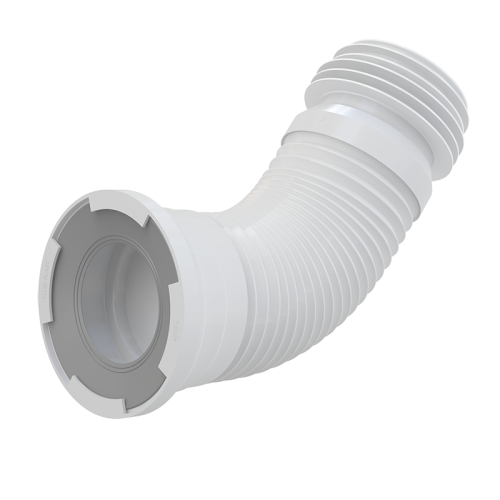 Гофра Alcaplast для унитаза L 280-550 мм A97