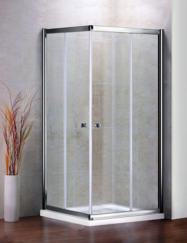 Душевой уголок 80x80 Cezares PRATICO-A-2-80-P-Cr