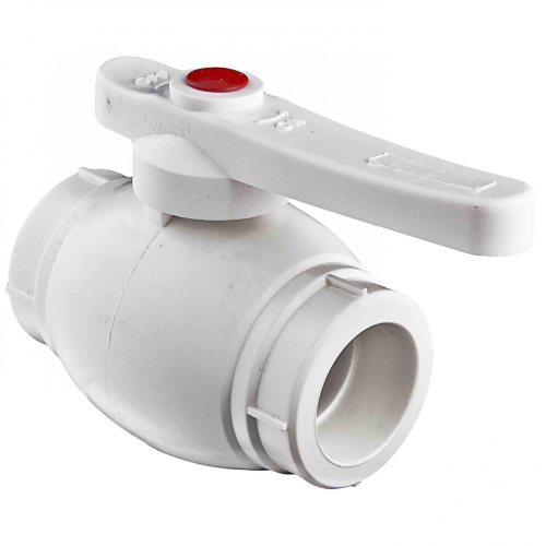 Кран шаровой Valtec 63х63 горячая вода полипропилен VTp.743.0.063