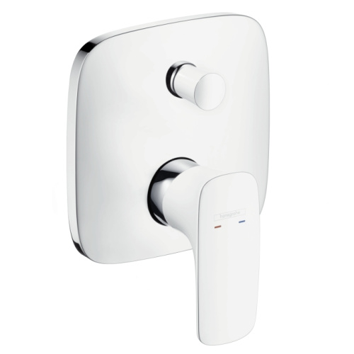 Смеситель для скрытого монтажа Hansgrohe PuraVida 15445400 Белый/Хром, неполный комплект