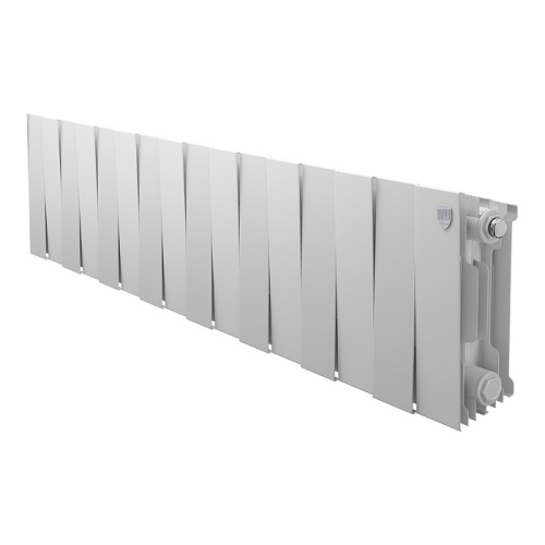Биметаллический радиатор Royal Thermo PianoForte 200 - 16 секций, боковое, белый Bianco Traffico