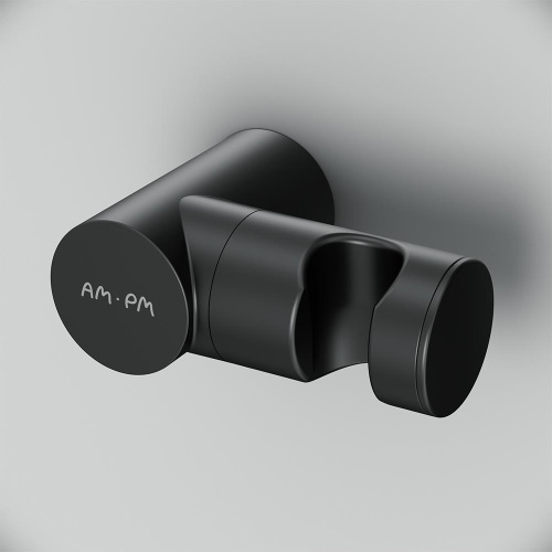 Держатель для душевой лейки Am.Pm F0500822 настенный, черный