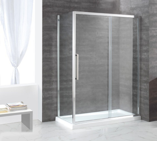 Душевой уголок 130x90 Cezares LUX-SOFT-W-AH-1-130/90-C-Cr-IV
