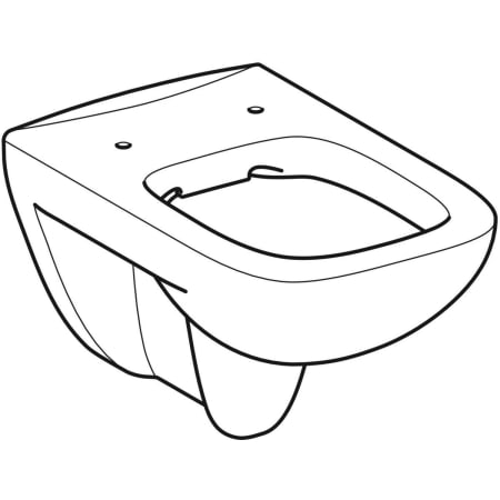 Подвесной унитаз Geberit Renova Plan, Rimfree 202170000