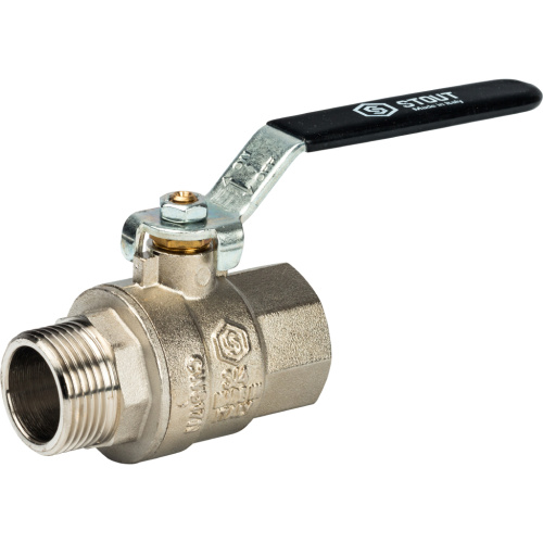 Кран шаровой 3/4"ВН ручка рычаг Stout SVB-0003-000020