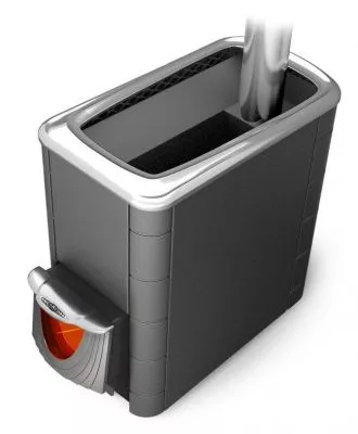 Банная печь Тунгуска XXL 2013 Inox ДНС КТК антрацит