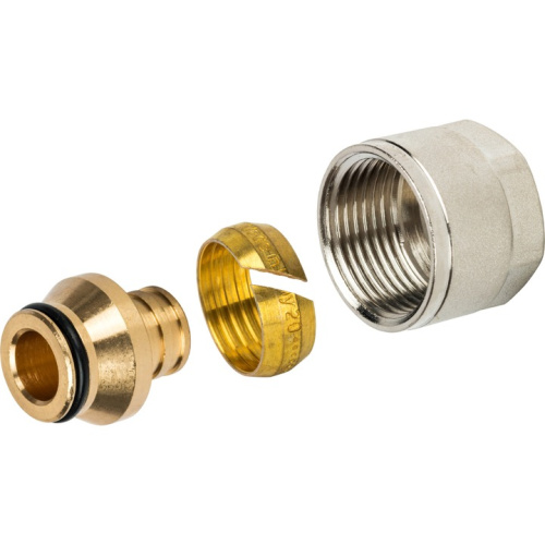 Евроконус компрессионный Stout 20x2,8x3/4" PE-x SFC-0020-002028