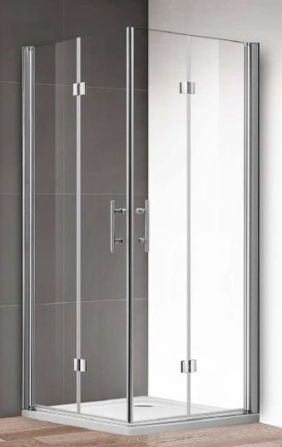 Душевой уголок 80x80 Cezares ECO-O-AS-2-80-C-Cr