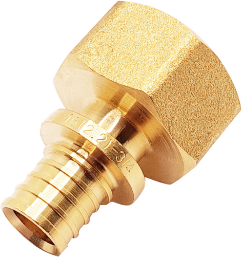 Соединитель РОСТерм 16x3/4"В латунь PE-x 16COUP34INT