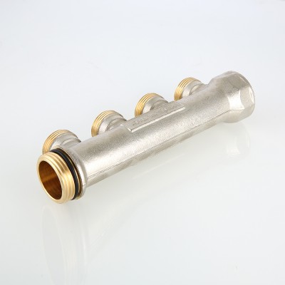 Коллектор 2 выхода Valtec 1"x3/4"Н евроконус VTc.500.NE.060502
