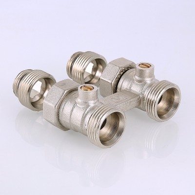 Узел нижнего подключения прямой 3/4"x1/2" Valtec VT.345K.N.E04