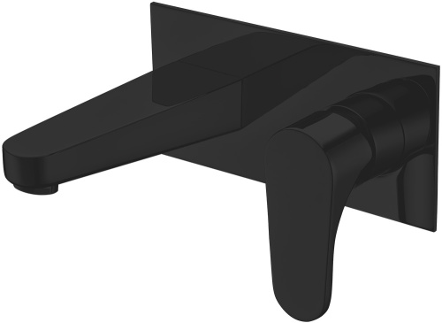 Смеситель для раковины ABBER Eleganz AF8312B скрытого монтажа, черный