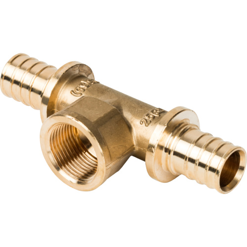 Тройник с резьбой Stout 25x3/4"Вx25 PE-x SFA-0028-002534