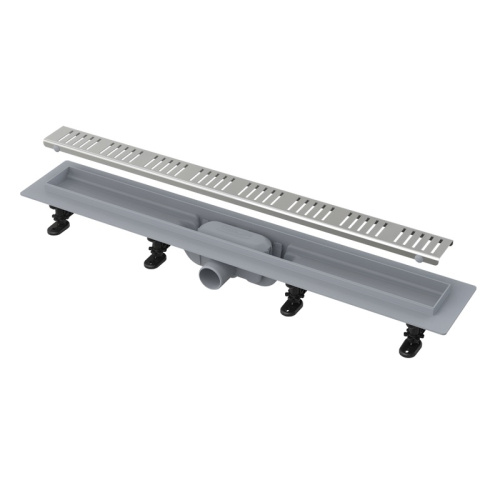 Душевой лоток Alcaplast Simple APZ10-550M, L 550 мм пластик, с решеткой из нержавеющей стали, матовый