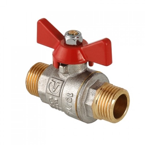 Кран шаровой 3/4"НН ручка бабочка Valtec Base VT.219.N.05