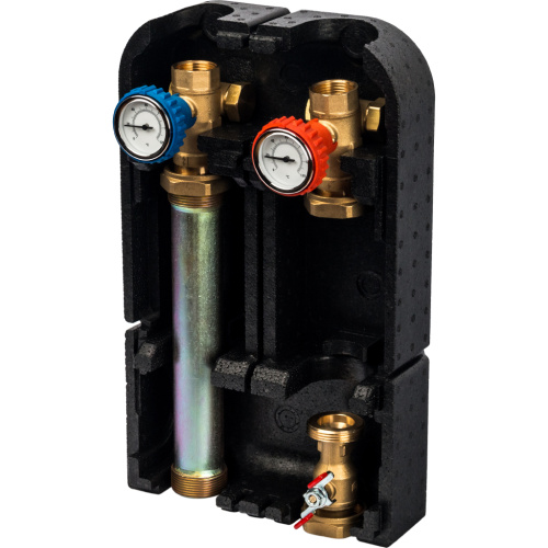 Насосная группа Stout DN20 с прямым контуром без насоса, SDG-0001-002001