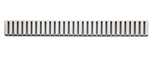 Решетка Alcaplast LINE-750L для водоотводящего желоба (APZ1, APZ4, APZ12), нержавеющая сталь, глянцевый, L 750 мм