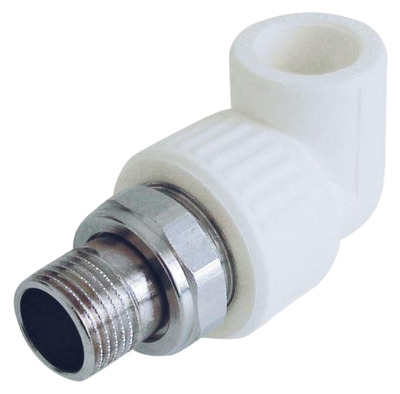 Угольник 90° соединительный Kalde 20x1/2"Н полипропилен 3222-tre-200b00