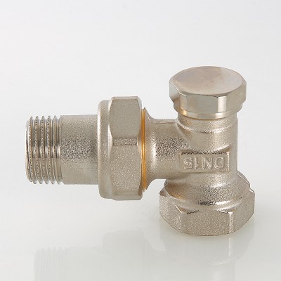 Клапан запорный угловой 3/4" Valtec  VT.019.N.05