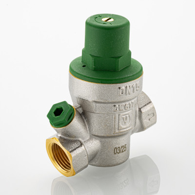 Редуктор давления Valtec 1 1/4" мембранный регулируемый VT.089.N.07
