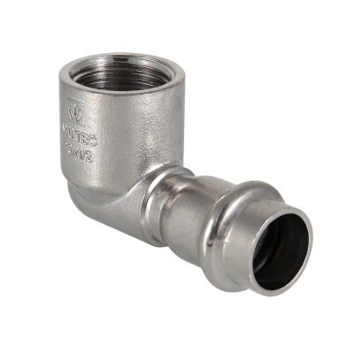Угольник 90° с резьбой Valtec 18х3/4"В нержавеющая сталь VTi.952.I.001805