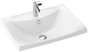 Раковина врезная Jacob Delafon Escale E1289-00 белый 600х185х450