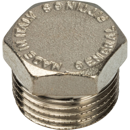 Заглушка Stout 1/2"Н никелированная SFT-0025-000012