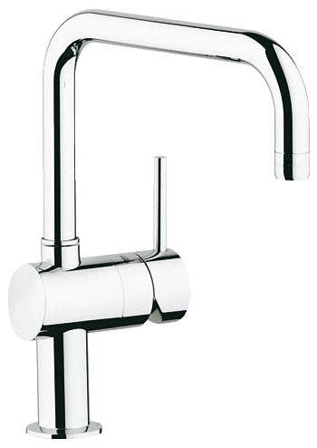 Смеситель для кухни Grohe Minta 32488000 хром, регулируемый радиус вращения излива