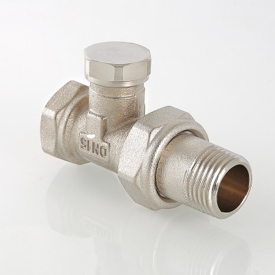 Клапан запорный прямой 1/2" Valtec  VT.020.N.04