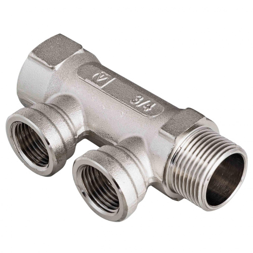 Коллектор 2 выхода Valtec 3/4"x1/2"В VTc.550.N.0502